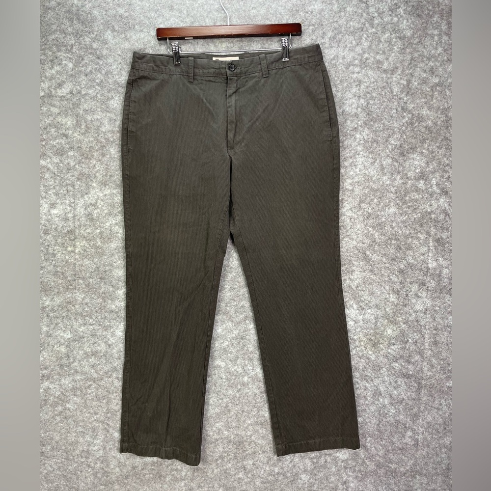 Gap Pants Men's 36 x 32 Grey Original Khaki Straight Leg Pant Comfort Stretch